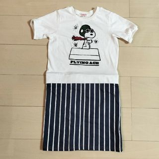 ピーナッツ(PEANUTS)の140　スヌーピー　ワンピース(ワンピース)