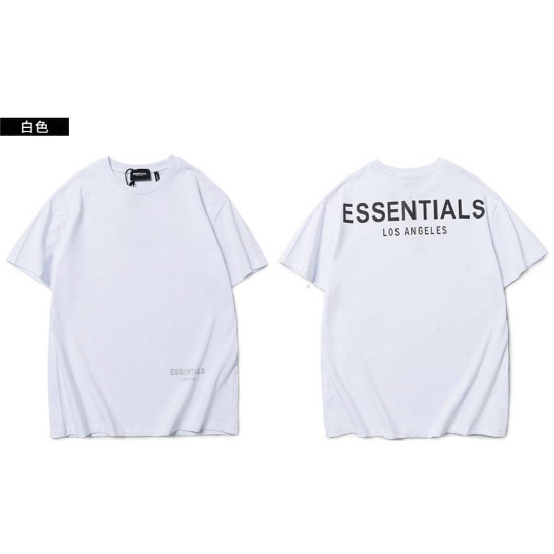 エッセンシャルズ　FOG ESSENTIALS 半袖Tシャツ ホワイト M 男女