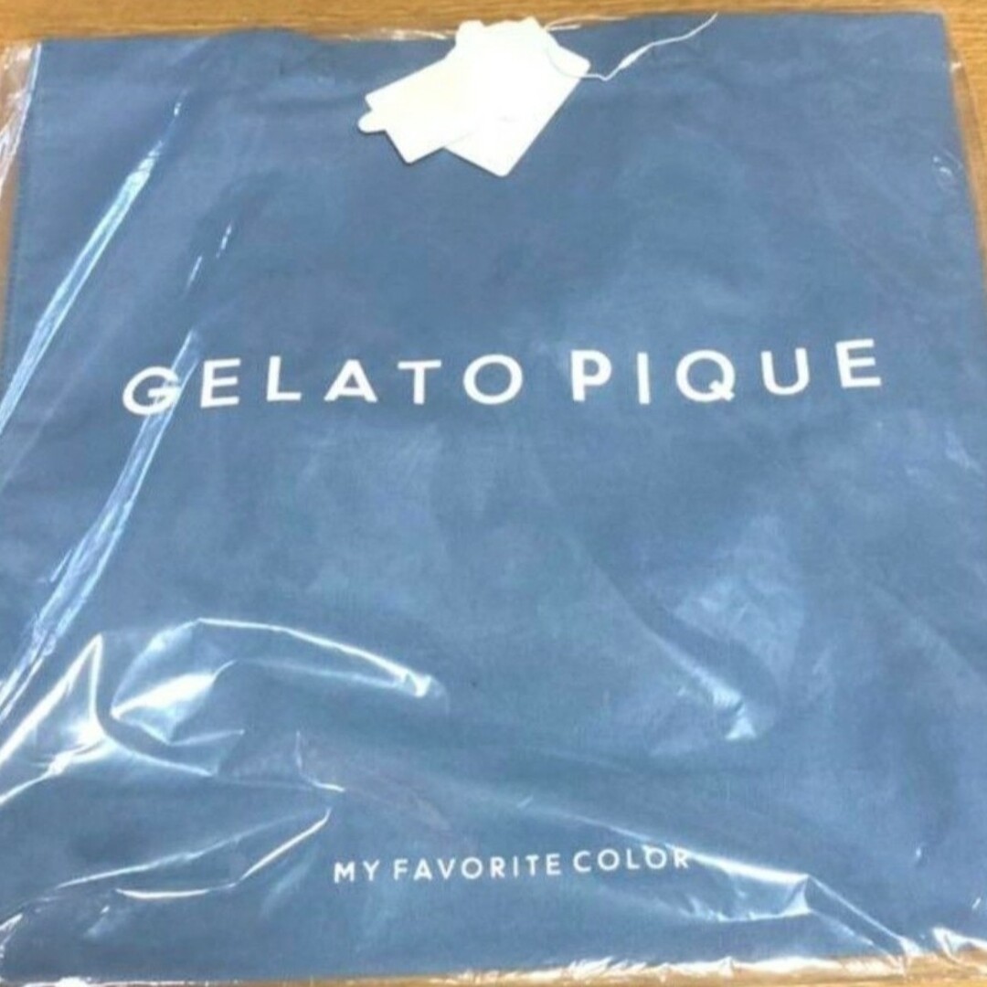 gelato pique(ジェラートピケ)のgelato pique ジェラートピケ ホビートートバッグ ブルー エンタメ/ホビーのタレントグッズ(アイドルグッズ)の商品写真