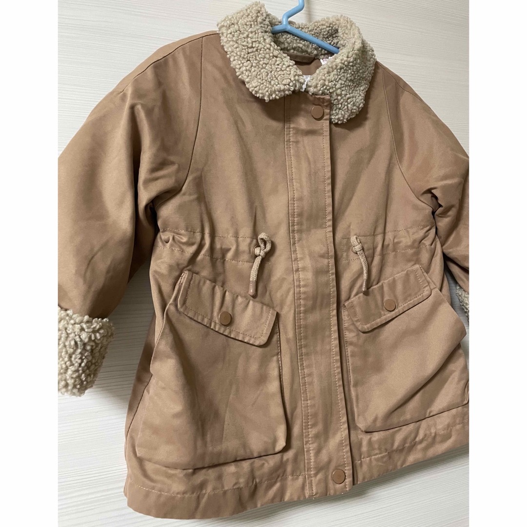 ZARA KIDS ZARA ザラ 裏ボアジャケット キャメル ガールズ 92cmの通販 by may's shop｜ザラキッズならラクマ