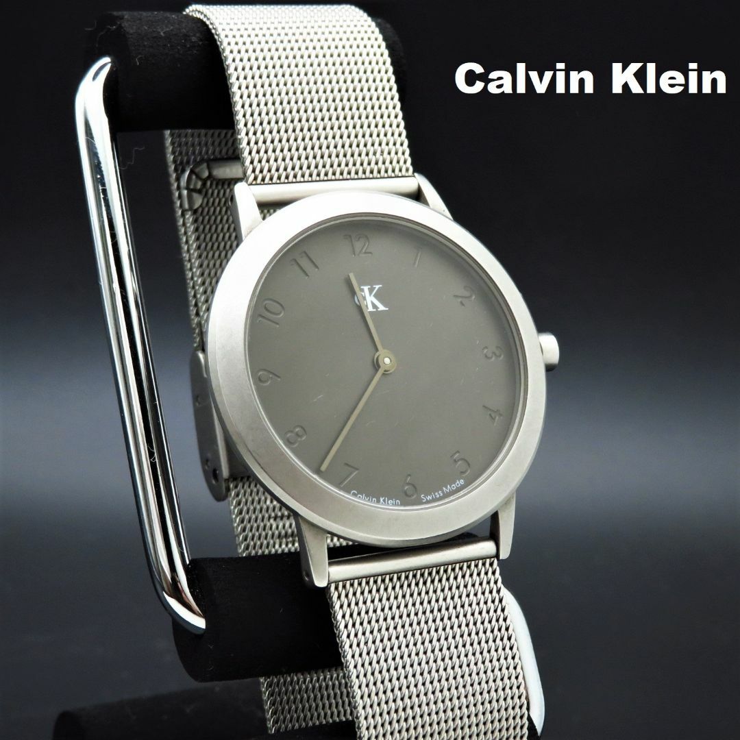 Calvin Klein 腕時計 メッシュベルト スイス製 - 腕時計(アナログ)