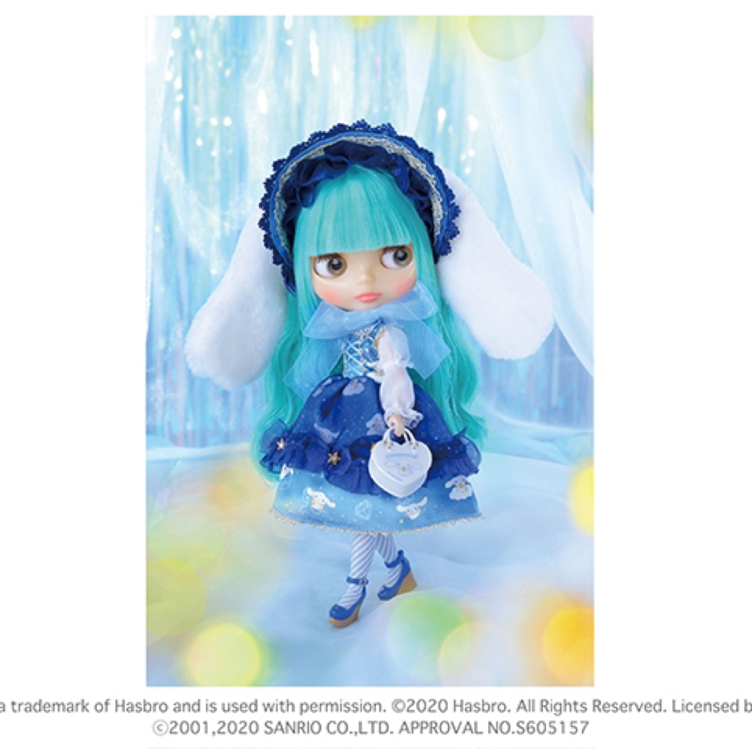 ウィッシュフルブライス&スターダストシナモロール 新品 Blythe ブライスピンクリップ