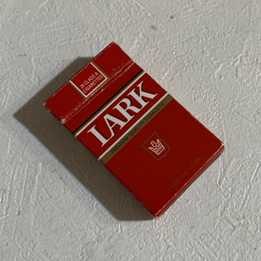 マッチ　二箱　LARK Be1 レトロ　可愛い メンズのファッション小物(タバコグッズ)の商品写真