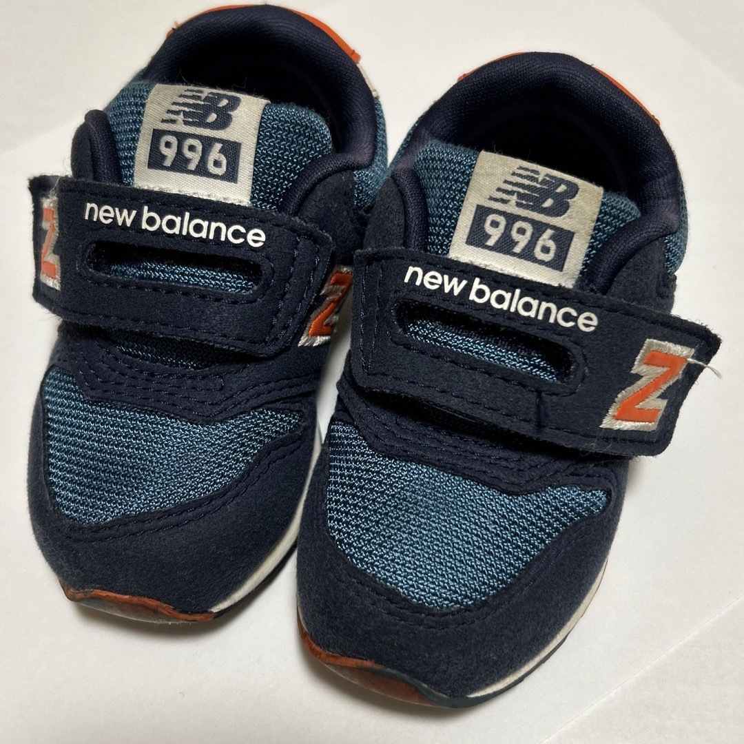 New Balance(ニューバランス)のニューバランス　ネイビー　12cm キッズ/ベビー/マタニティのベビー靴/シューズ(~14cm)(スニーカー)の商品写真