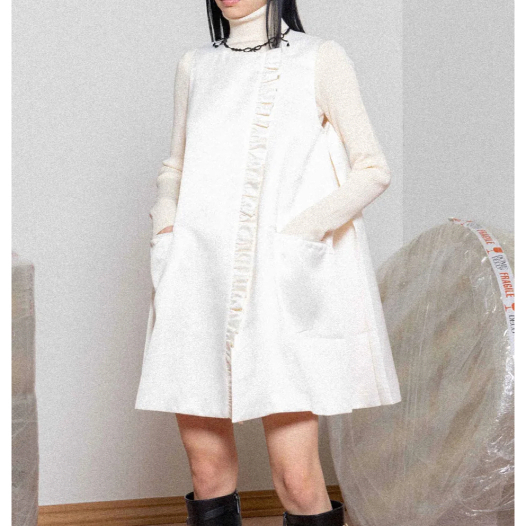 Bibiy EMILY SLEEVELESS JACKET | フリマアプリ ラクマ Bibiy EMILY SLEEVELESS JACKET | フリマアプリ ラクマ