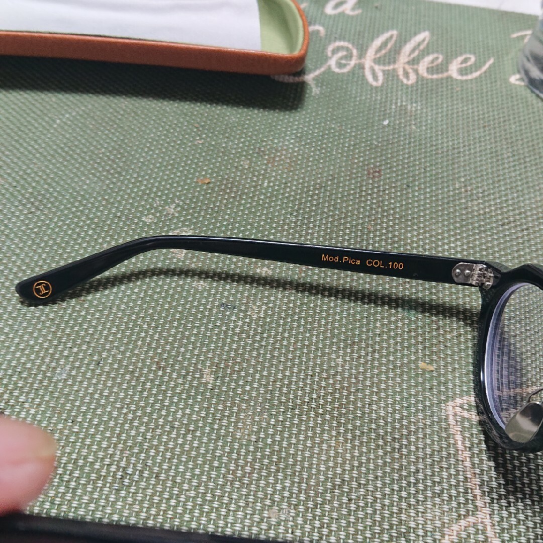 レスカ LESCA LUNETIER Pica col.100 ブラックの通販 by swa123 shop