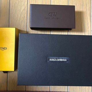 ドルガバ・Daniel Wellington・FENDI　3個空箱まとめ売り！(その他)