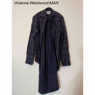 ヴィヴィアンウエストウッド(Vivienne Westwood)のVivienne Westwood MAN ヴィヴィアン 変形シャツ(シャツ)