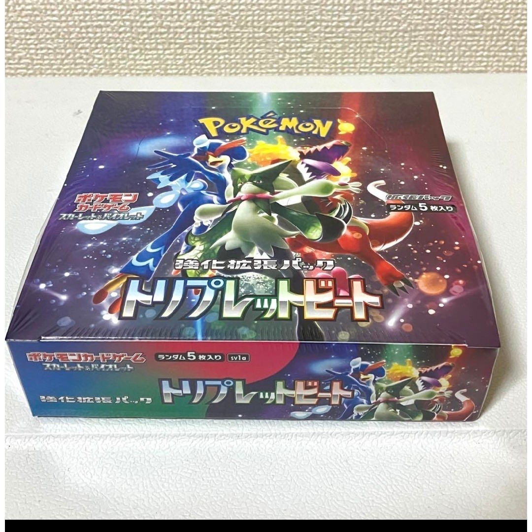 ✨最安値✨　ポケモンカード　トリプレットビート　　　　シュリンク付き　１BOX