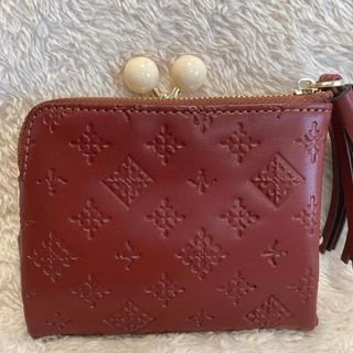 注目ブランド 美品 デイリーラシット がま口財布 金運 風水 金運