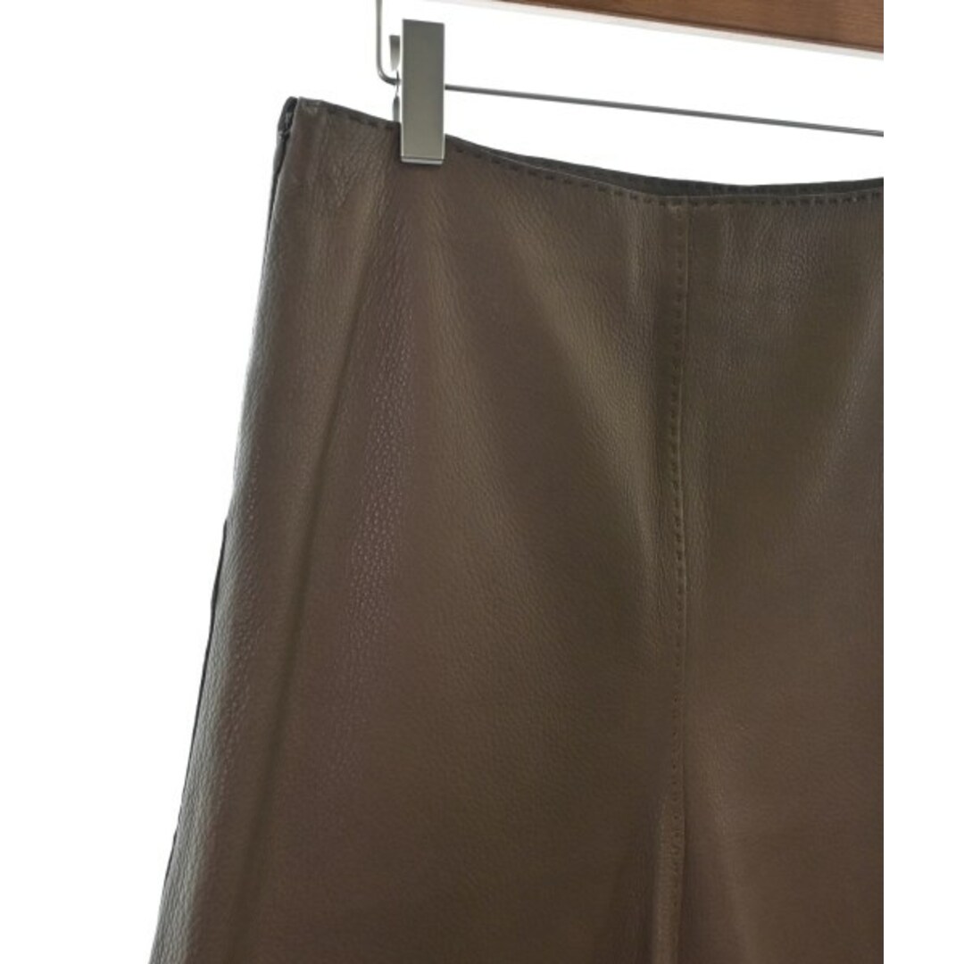 HERMES エルメス ロング・マキシ丈スカート 40(M位) 茶 - ロングスカート