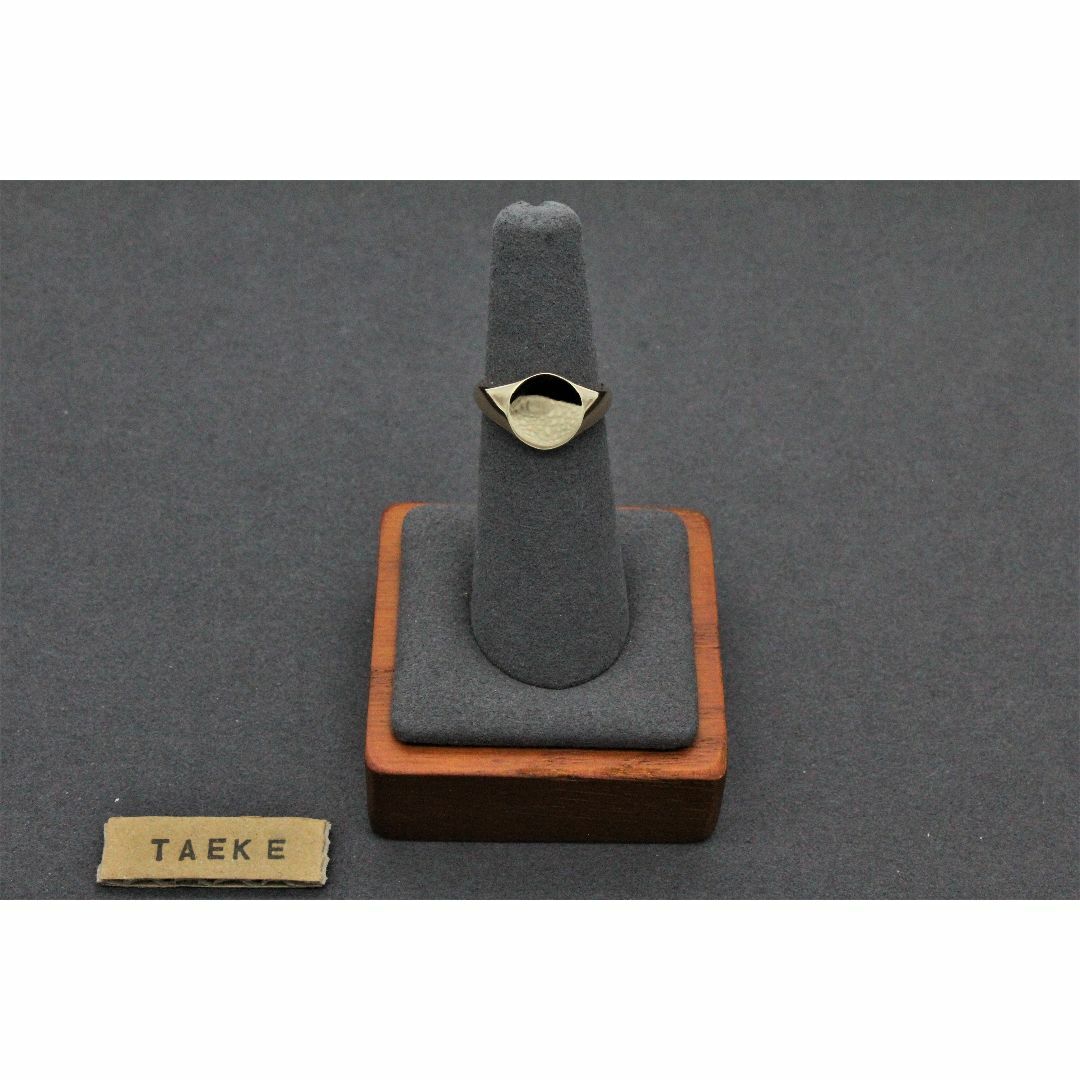 英国式シグネットリング18CTゴールド/18金12号指輪【J6290-01】
