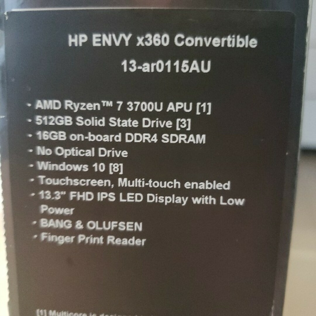 ラップトップ HP ENVY x360 13-ar0115AU