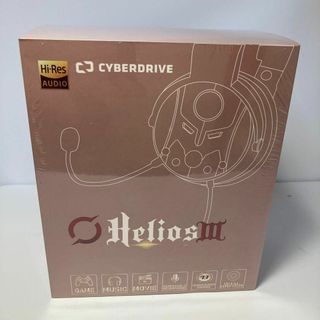 CYBERDRIVE HELIOS3GD&WH ゲーミングヘッドホン(ヘッドフォン/イヤフォン)