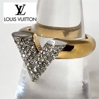 ルイヴィトン(LOUIS VUITTON)のLOUIS VUITTON ルイヴィトン エセンシャルV ストラス リング　M(リング(指輪))