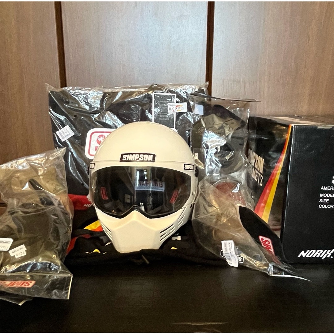 ブランド 新品 シンプソンM10フルフェイスヘルメット - 通販