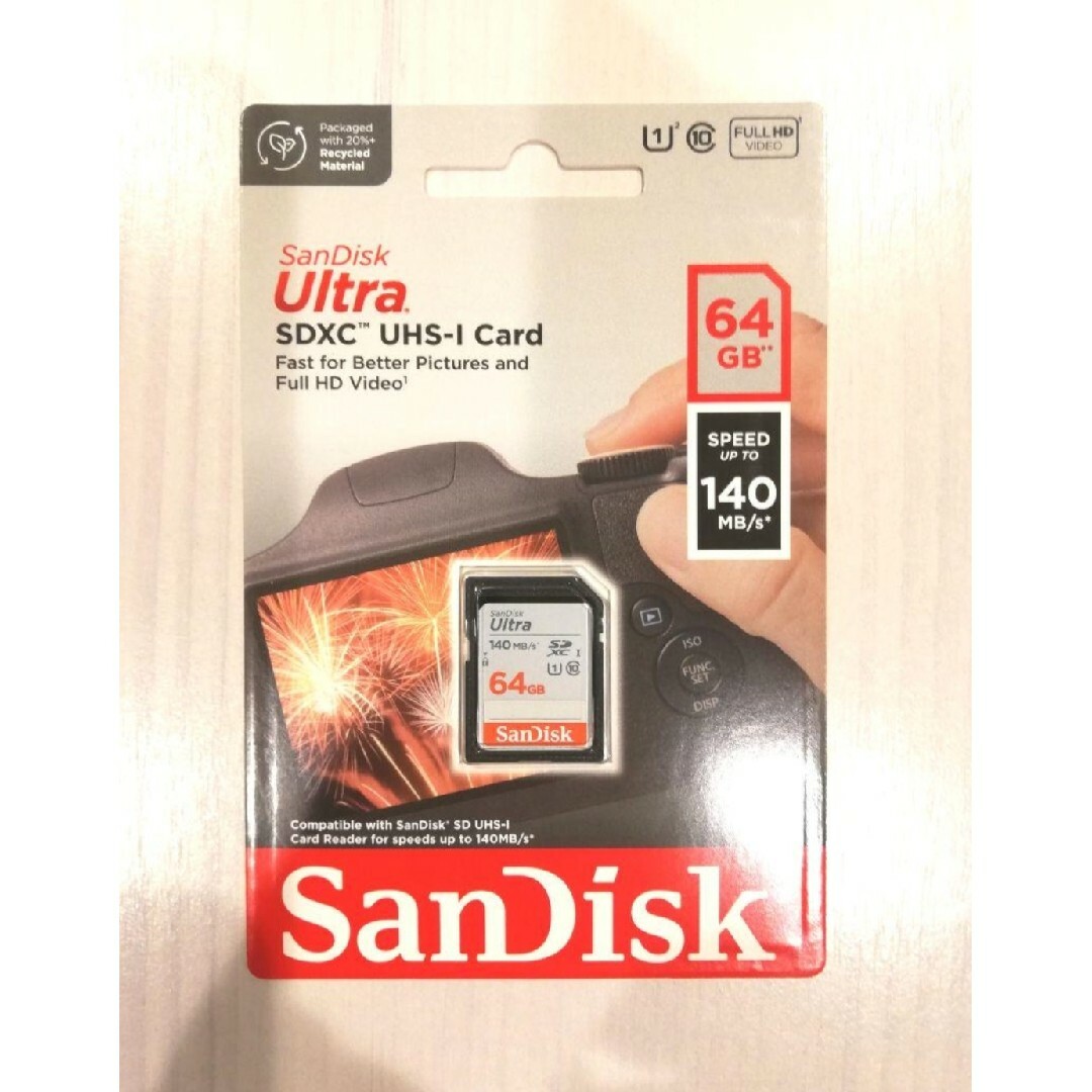 SanDisk - SDカード 64GB サンディスク ウルトラの通販 by baru's shop ...