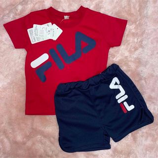 フィラ(FILA)の売り尽くし価格‼️新品　FILA   セットアップ　80(Ｔシャツ)