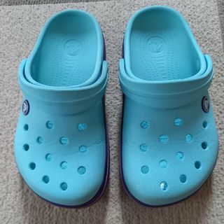 クロックス(crocs)のクロックス crocs クロックバンド J2サイズ(サンダル)