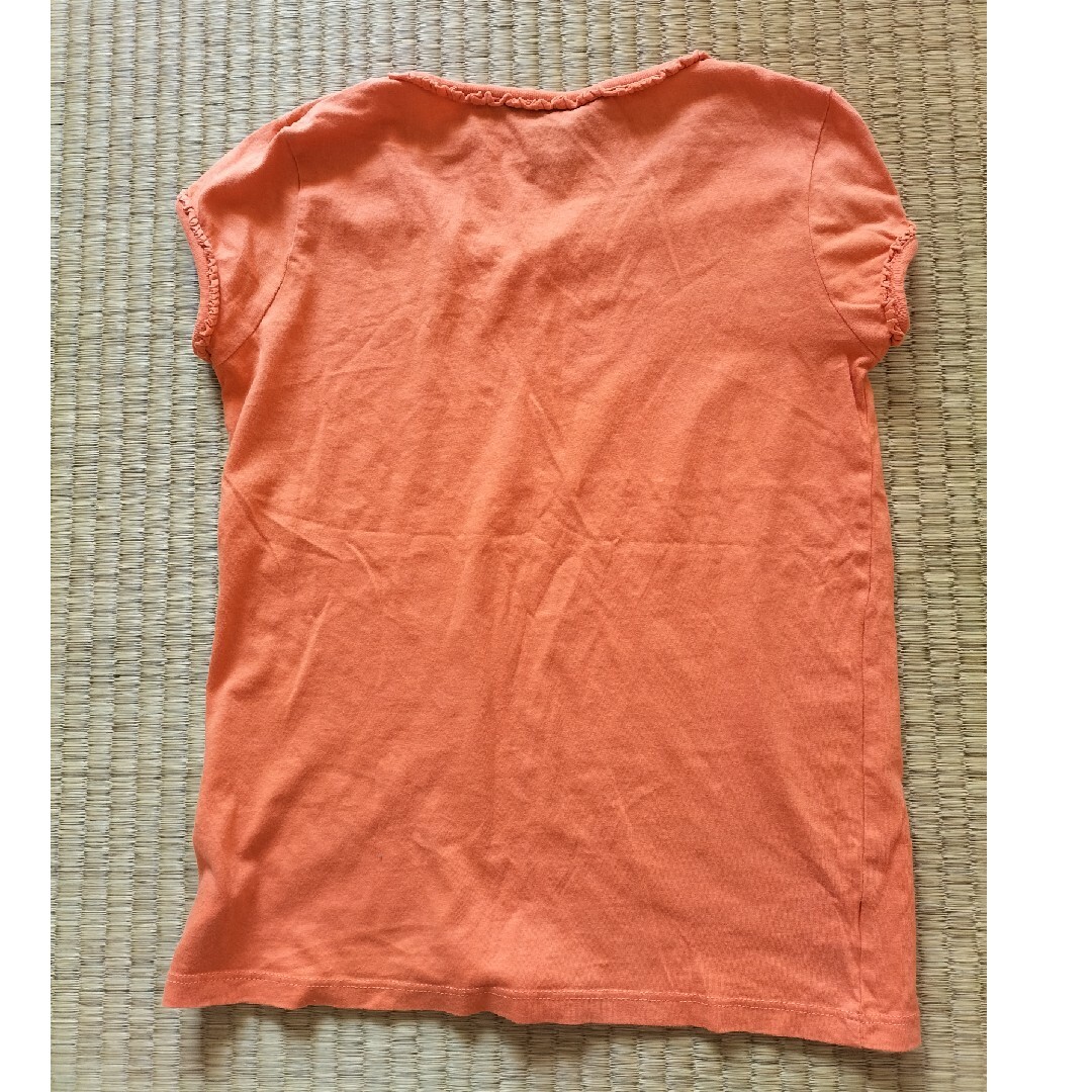 Ralph Lauren(ラルフローレン)のラルフローレン　フレンチスリーブ　シャツ キッズ/ベビー/マタニティのキッズ服女の子用(90cm~)(Tシャツ/カットソー)の商品写真