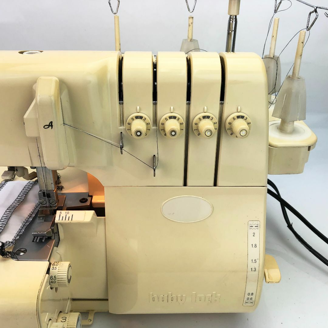 【中古・整備品】ベビーロック 衣縫人 2本針4本糸ロックミシン BL-55