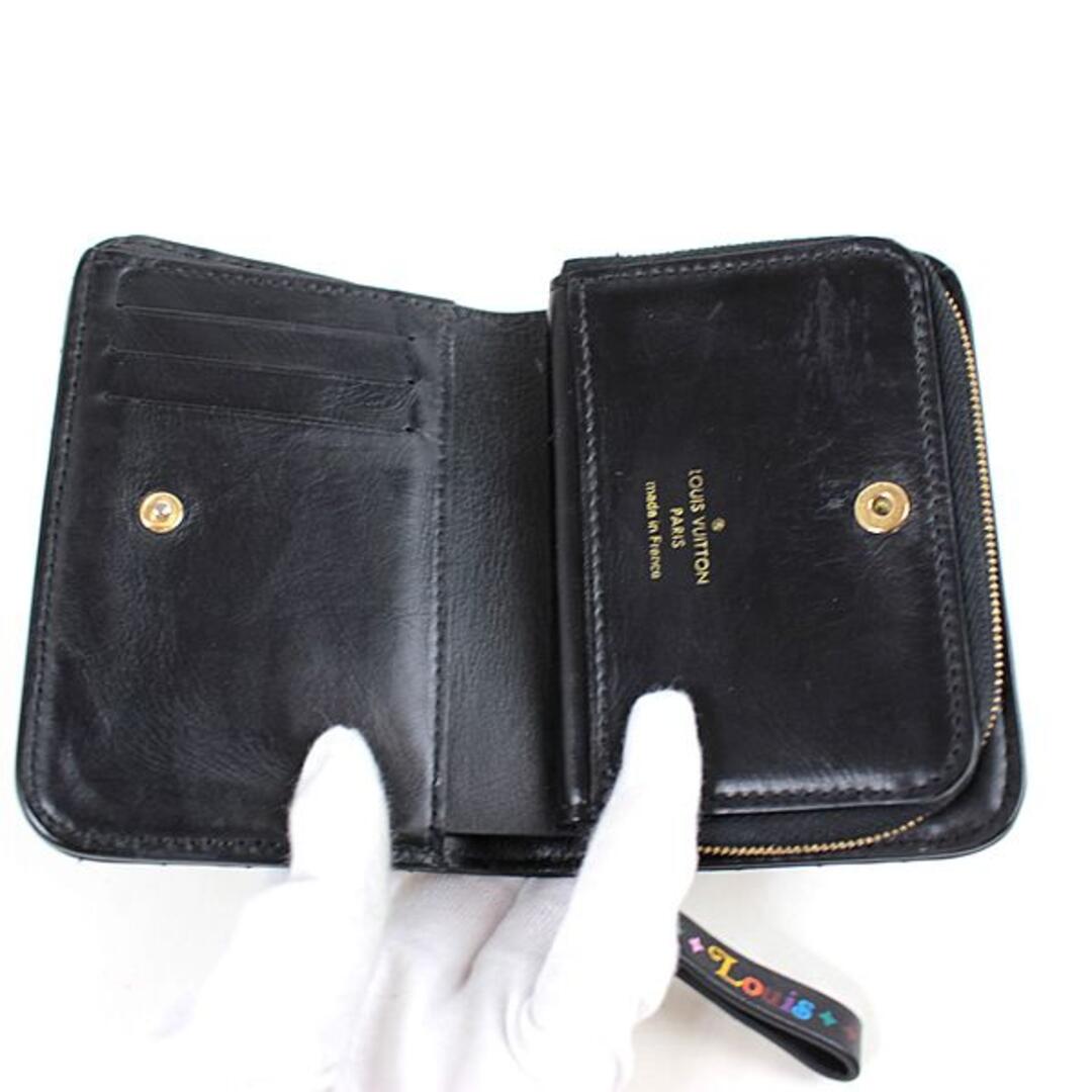 LOUIS VUITTON(ルイヴィトン)のルイヴィトン 二つ折り財布 M63789 ニューウェーブ ジップ コンパクト ミ レディースのファッション小物(財布)の商品写真
