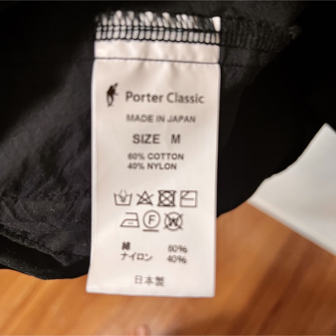 Porter Classic タイプライターパンツ ブラック サイズ 業界最高い品質