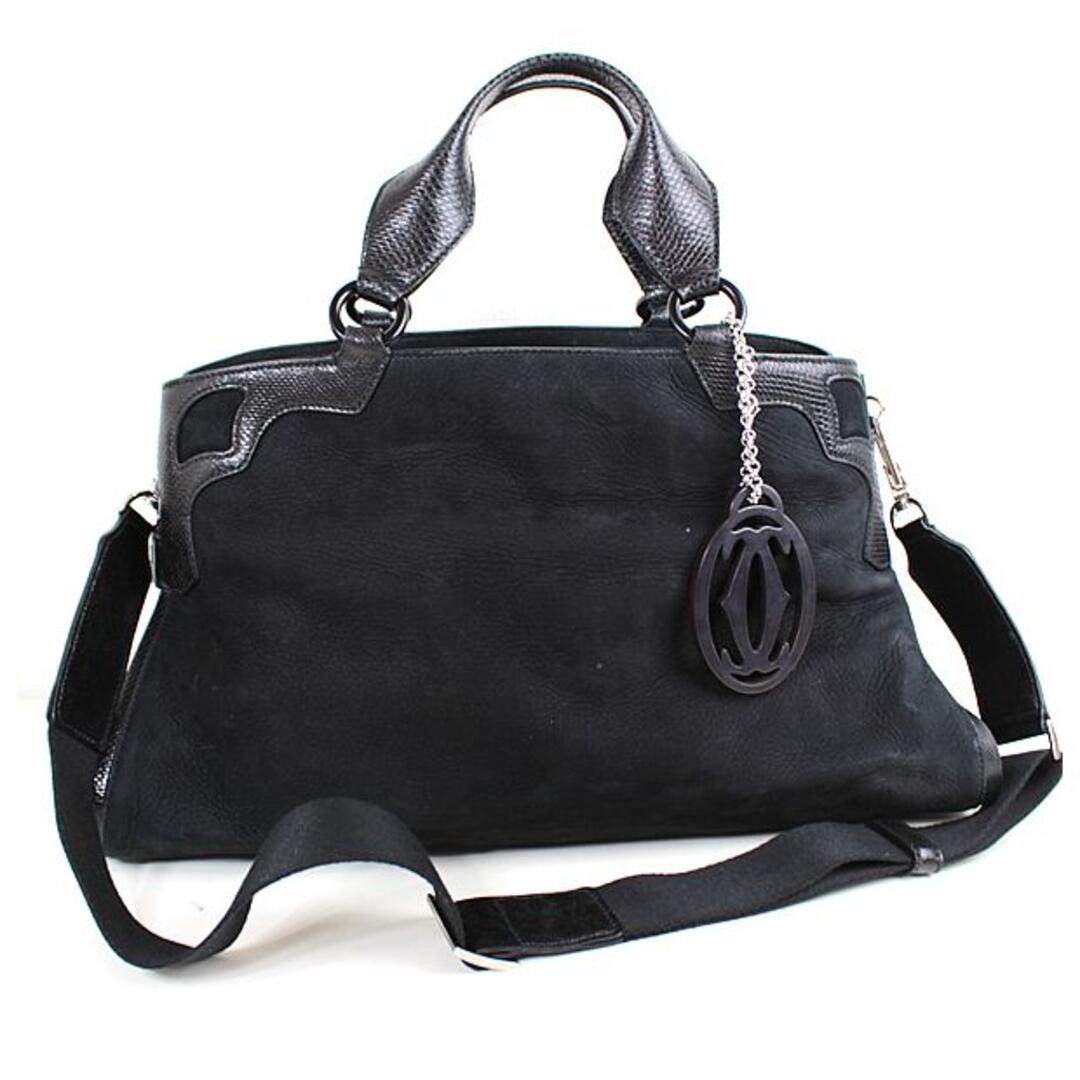 極美品 カルティエCartier マルチェロハンドバッグボストンバッグ