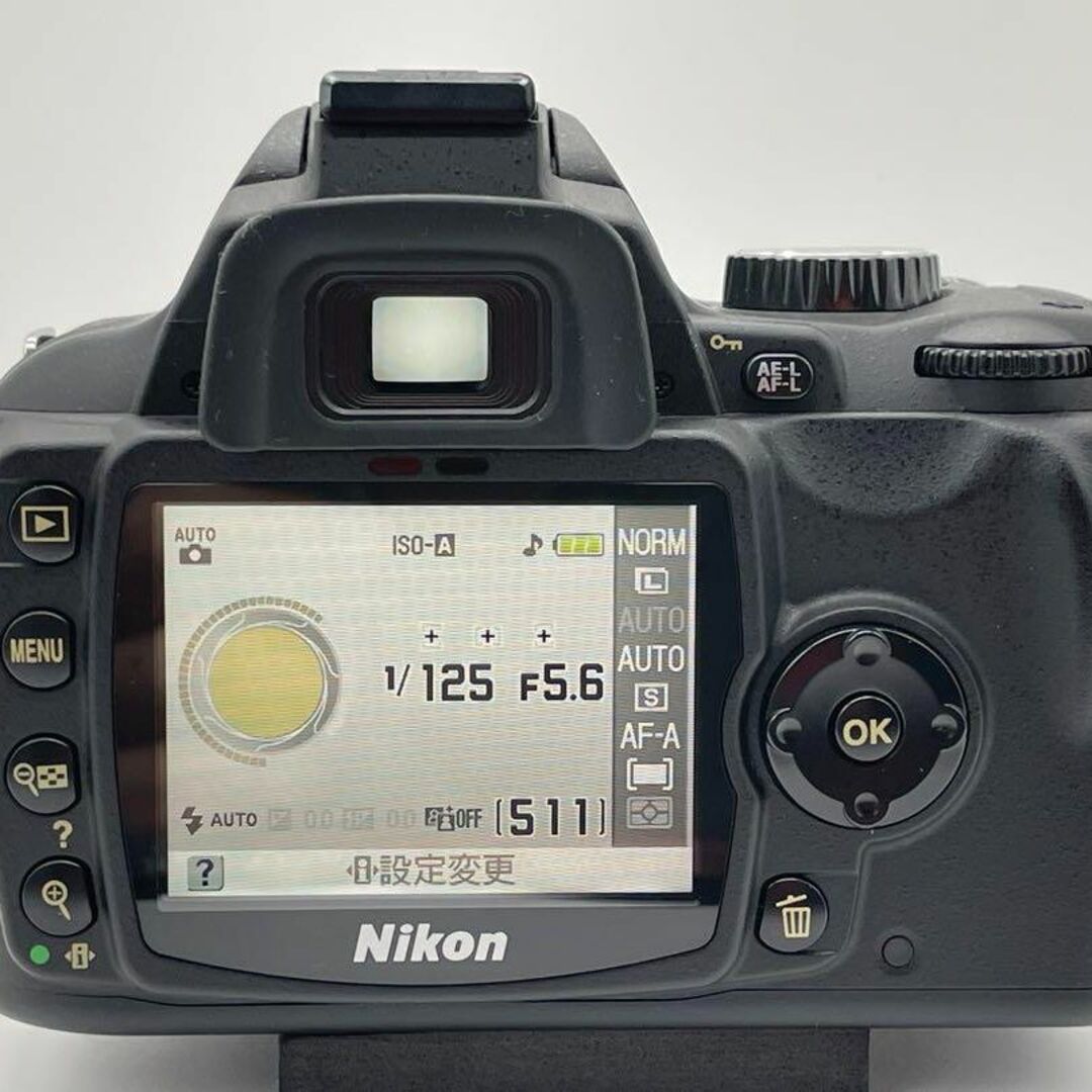 スマホ転送OK! Nikon ニコン 一眼レフ D60 レンズセット #1348 3