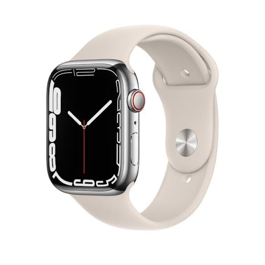 Apple Watch 7 45mm GPS+Cellularゴールドステンレス