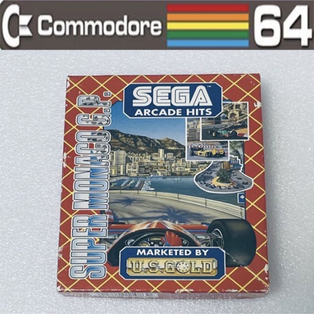 レトロゲームSUPER MONACO GP [COMMODORE 64]