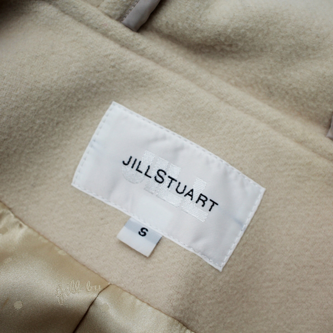 JILL by JILLSTUART(ジルバイジルスチュアート)のJILL by JILLSTUART ジルバイジルスチュアート フロッシーモッサダッフルコート S/ベージュ フォックスファー【2400013324366】 レディースのジャケット/アウター(ダッフルコート)の商品写真