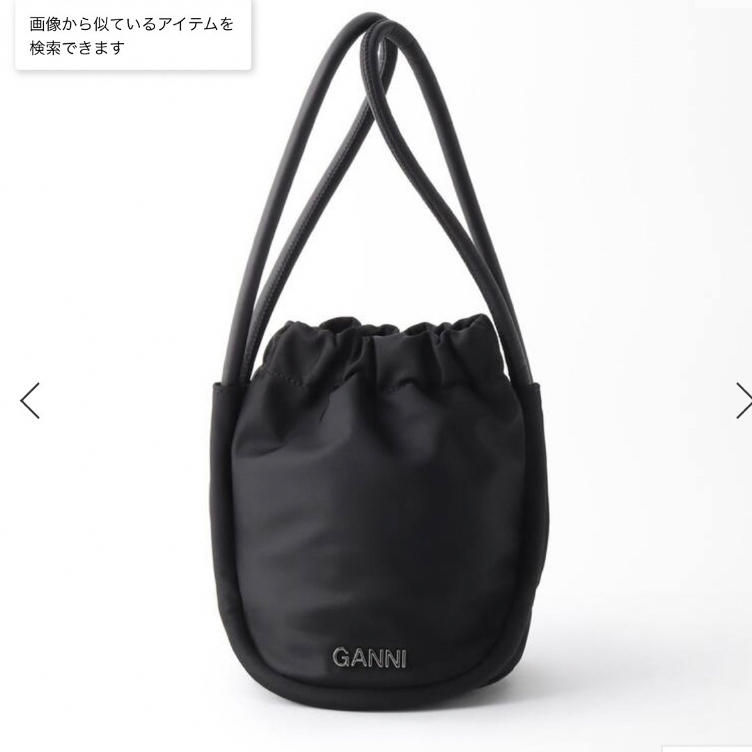 GANNI knot bag ガニー ノット バッグ ノットバック 巾着