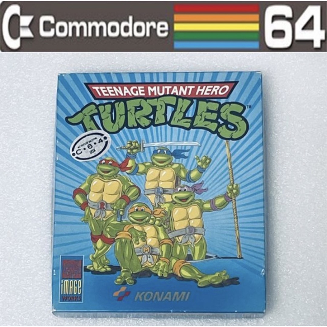 TEENAGE MUTANT 5.25 DISK [COMMODORE 64]レトロゲーム