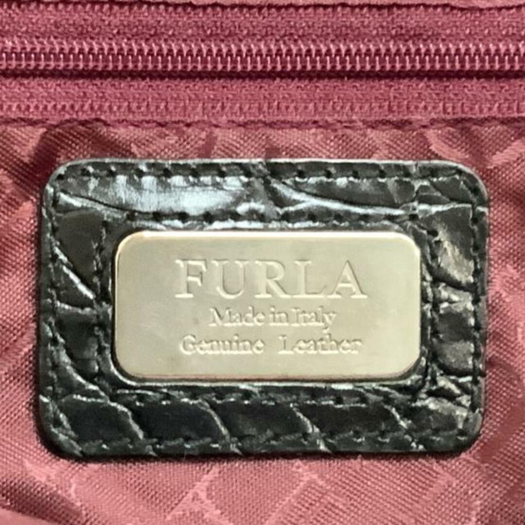 Furla(フルラ)のフルラ ハンドバッグ - 黒 型押し加工 レディースのバッグ(ハンドバッグ)の商品写真