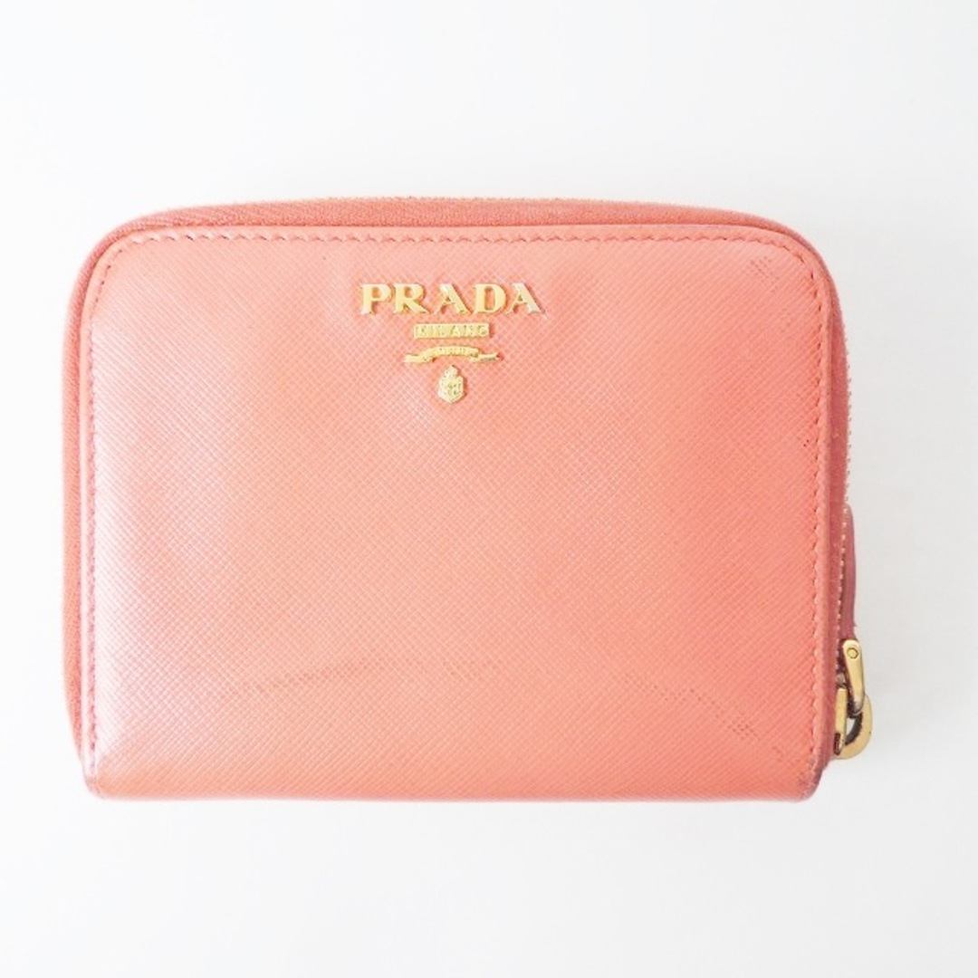 PRADA - プラダ 2つ折り財布 - サーモンピンクの通販 by ブランディア