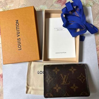 ルイヴィトン(LOUIS VUITTON)のカードケース アンヴェロップ・カルト ドゥ ヴィジット(名刺入れ/定期入れ)