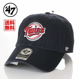 フォーティセブン(47 Brand)の【新品】47BRAND キャップ ミネソタ ツインズ 帽子 紺メンズ レディース(キャップ)