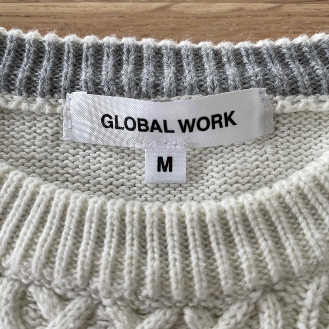 GLOBAL WORK(グローバルワーク)の【セット売りあり⭐︎】こども用　グローバルワーク　セーター　M（110）サイズ キッズ/ベビー/マタニティのキッズ服男の子用(90cm~)(ニット)の商品写真