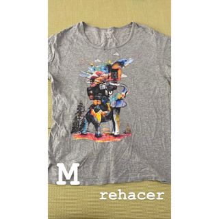 レアセル(rehacer)のrehacer Tシャツ　Mサイズ(Tシャツ/カットソー(半袖/袖なし))