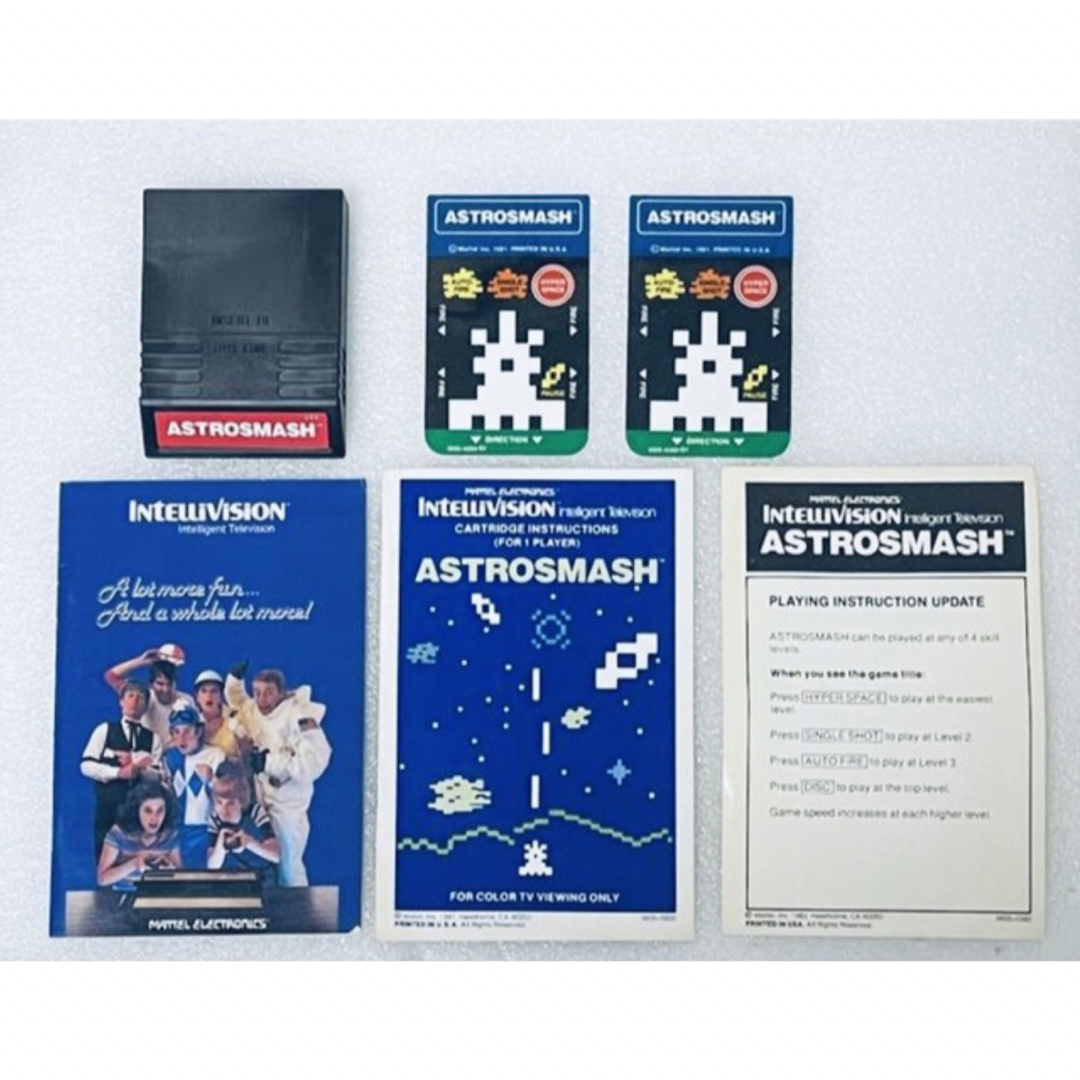 ASTROSMASH [INTELLIVISION] エンタメ/ホビーのゲームソフト/ゲーム機本体(家庭用ゲームソフト)の商品写真