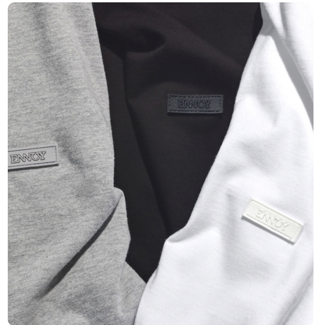 Tシャツ/カットソー(半袖/袖なし)Lサイズ　ENNOY 3PACK T-SHIRTS (WHT/BLK/GRY)