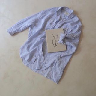 アパルトモンドゥーズィエムクラス(L'Appartement DEUXIEME CLASSE)のArgue ストライプリネンシャツ linen shirt(シャツ/ブラウス(長袖/七分))