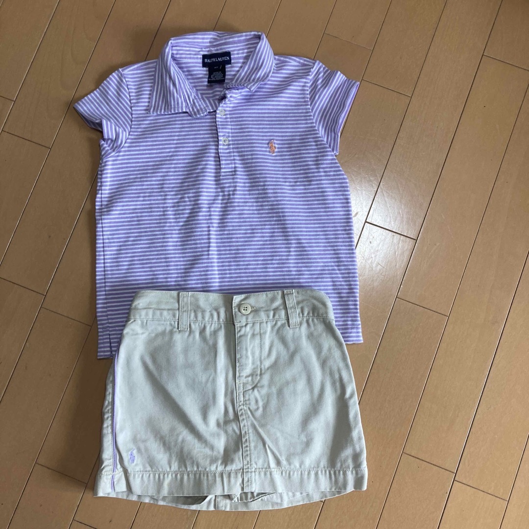 Ralph Lauren(ラルフローレン)の120センチ　ラルフローレン上下セット キッズ/ベビー/マタニティのキッズ服女の子用(90cm~)(その他)の商品写真