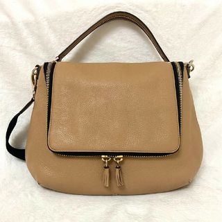 ANYA HINDMARCH - 美品 アニヤハインドマーチ マキシジップサッチェル