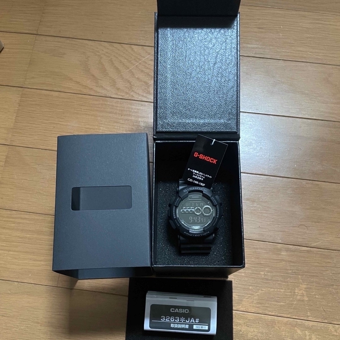 G-SHOCK - 【新品】Gショック GD-100-1BJF ブラック G-SHOCKの通販 by