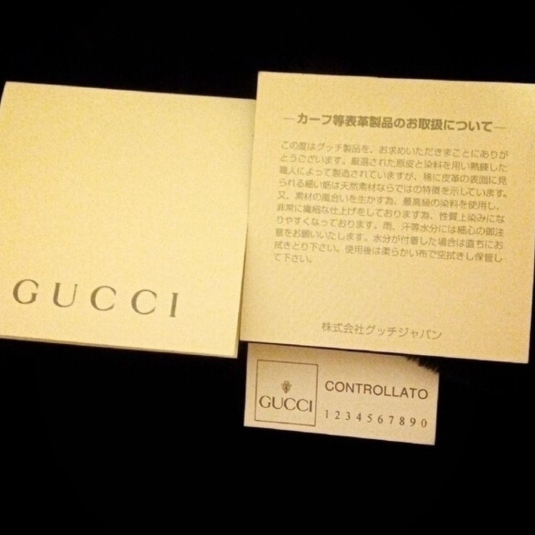 Gucci - 【極美品*早い者勝ち!】 グッチ 革製品(全体) ヴィンテージ