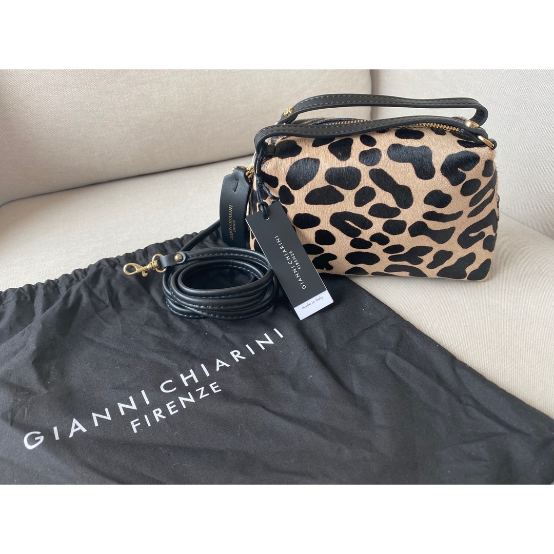 GIANNI CHIARINI アリファ S レオパード ジャンニキャリーニ