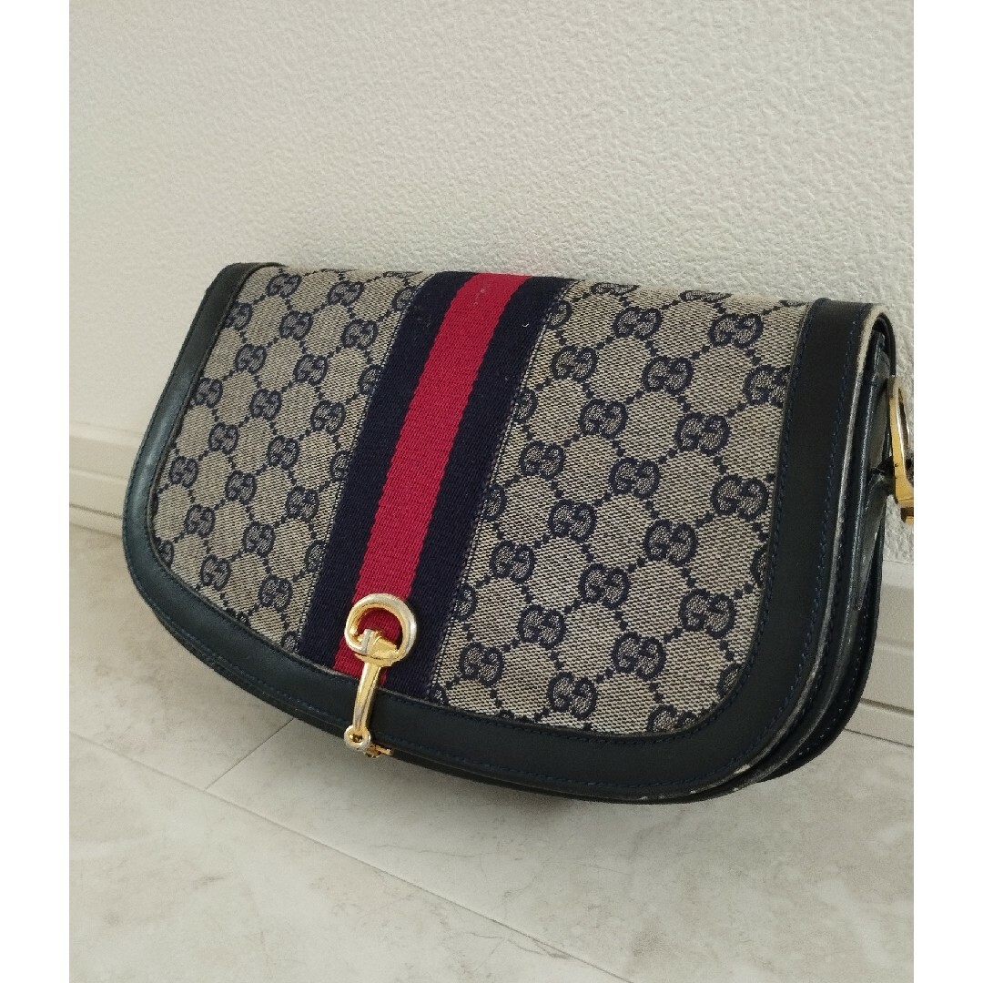 Gucci(グッチ)のオールドグッチ　クラッチバッグ　ショルダーバッグ　ヴィンテージ　シェリー レディースのバッグ(クラッチバッグ)の商品写真