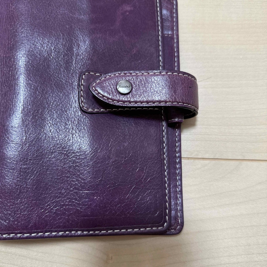 Filofax(ファイロファックス)のFilofax malden バイブルサイズ パープル メンズのファッション小物(手帳)の商品写真